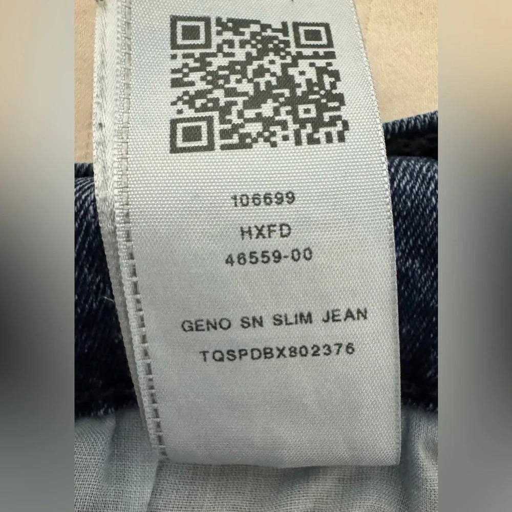 True Religion Geno Relaxed Slim Jeans Men’s 30x33 Blue Dark Wash Stretch